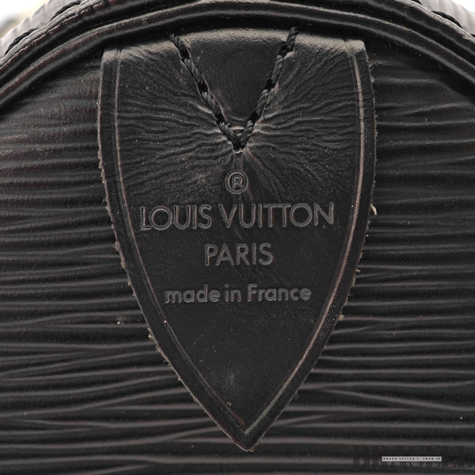 Louis Vuitton Speedy 30 Epi Leather Noir Handbag Mini Boston Bag M59022 France