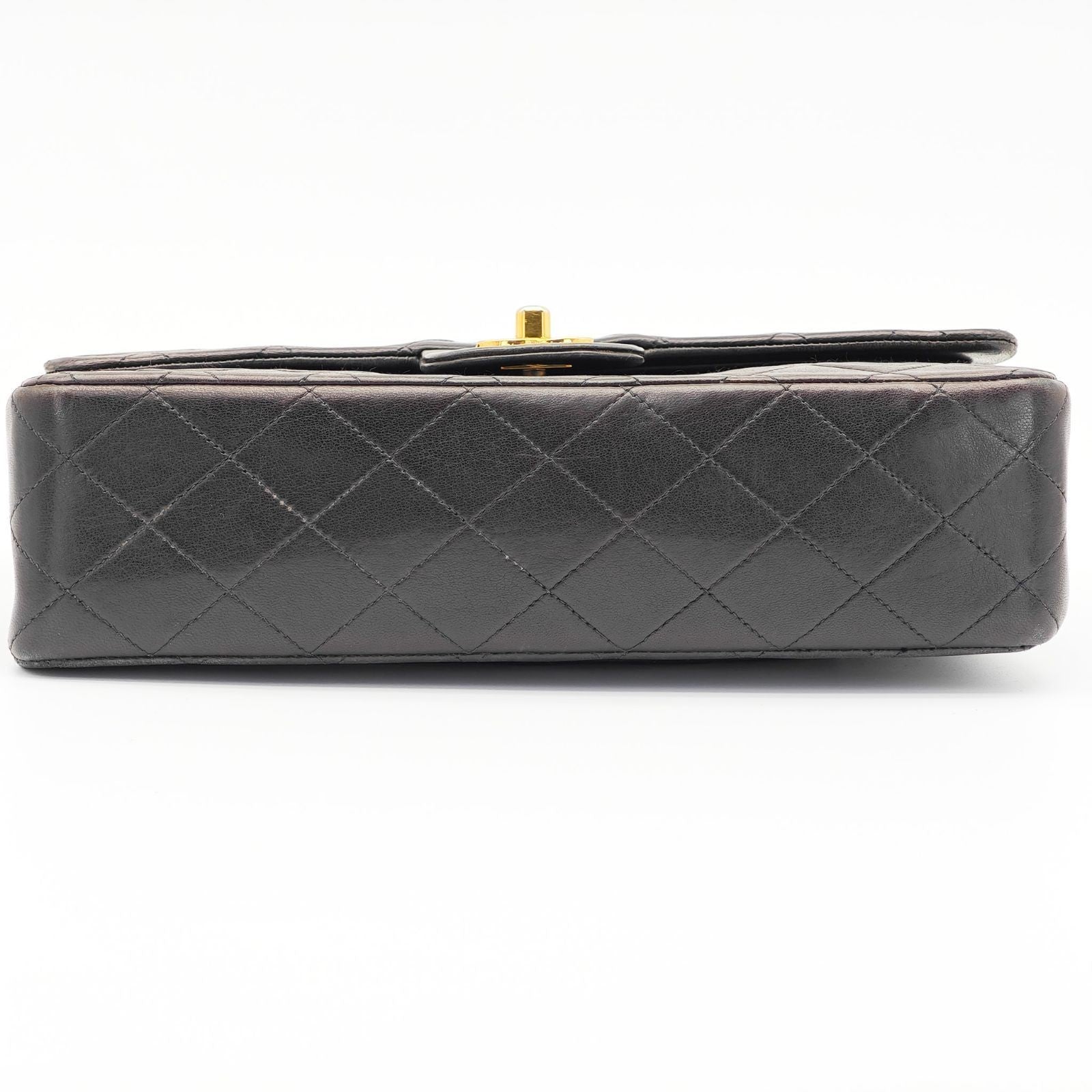CHANEL Matelasse Chain Shoulder Bag 2way Flap Black Women's Men's