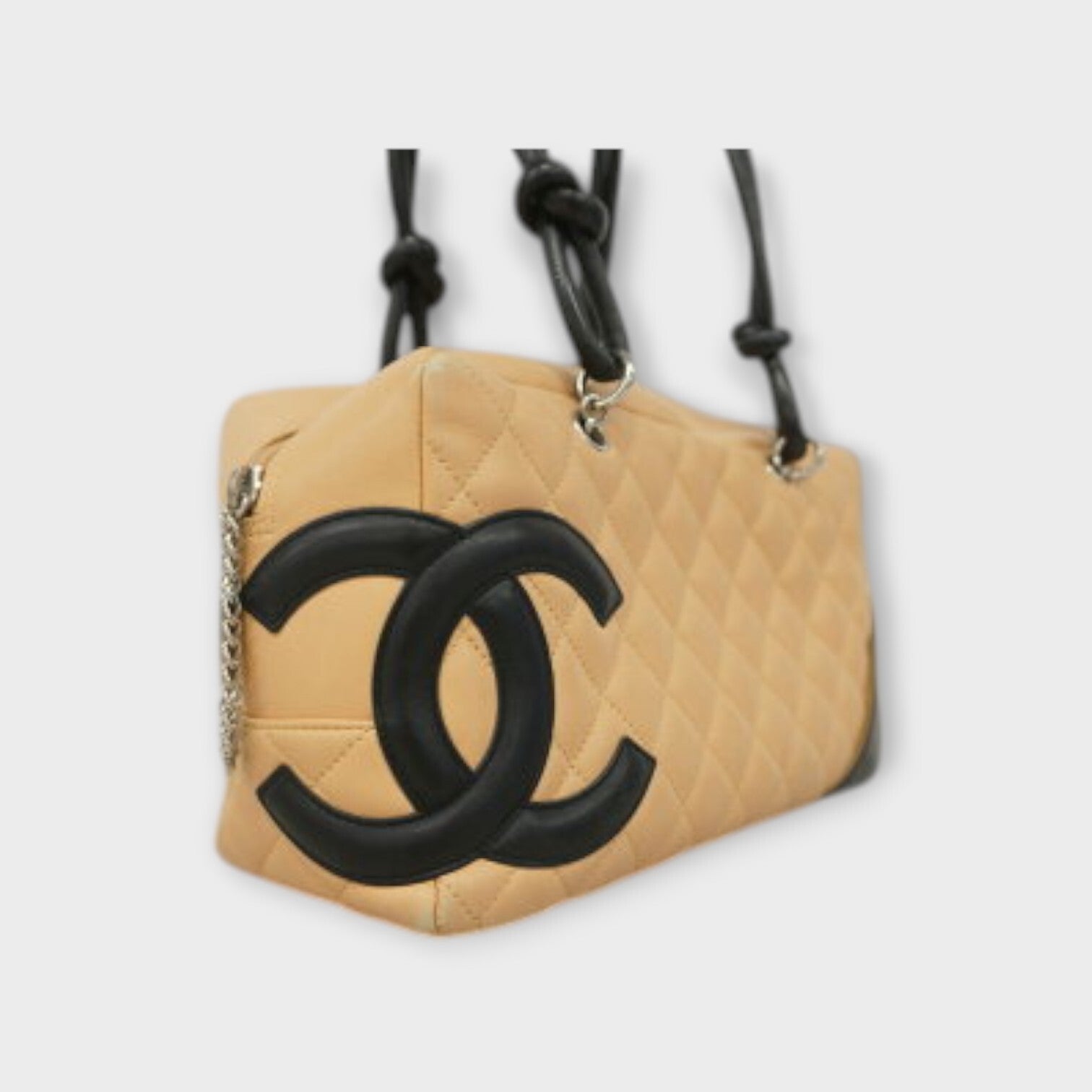 CHANEL Cambonline bowling bag bowling bag shoulder bag