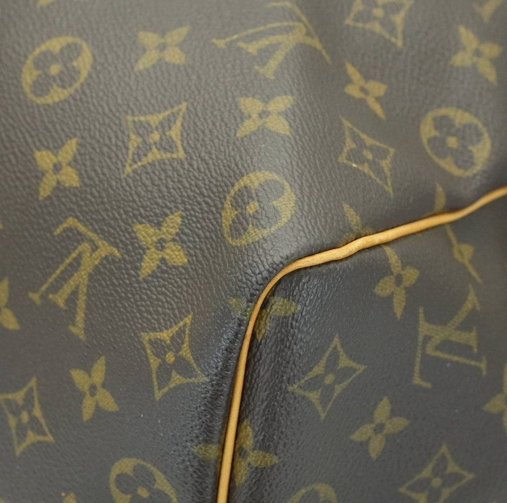 LOUIS VUITTON Keepall 50 M41426 Boston Bag Travel Bag Brown Large Capacity