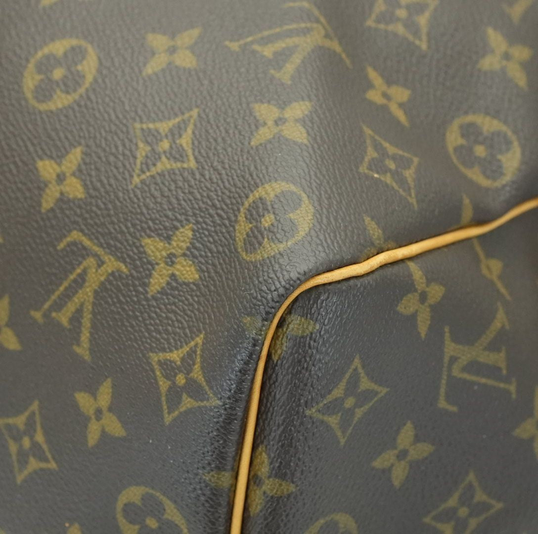 LOUIS VUITTON Keepall 50 M41426 Boston Bag Travel Bag Brown Large Capacity