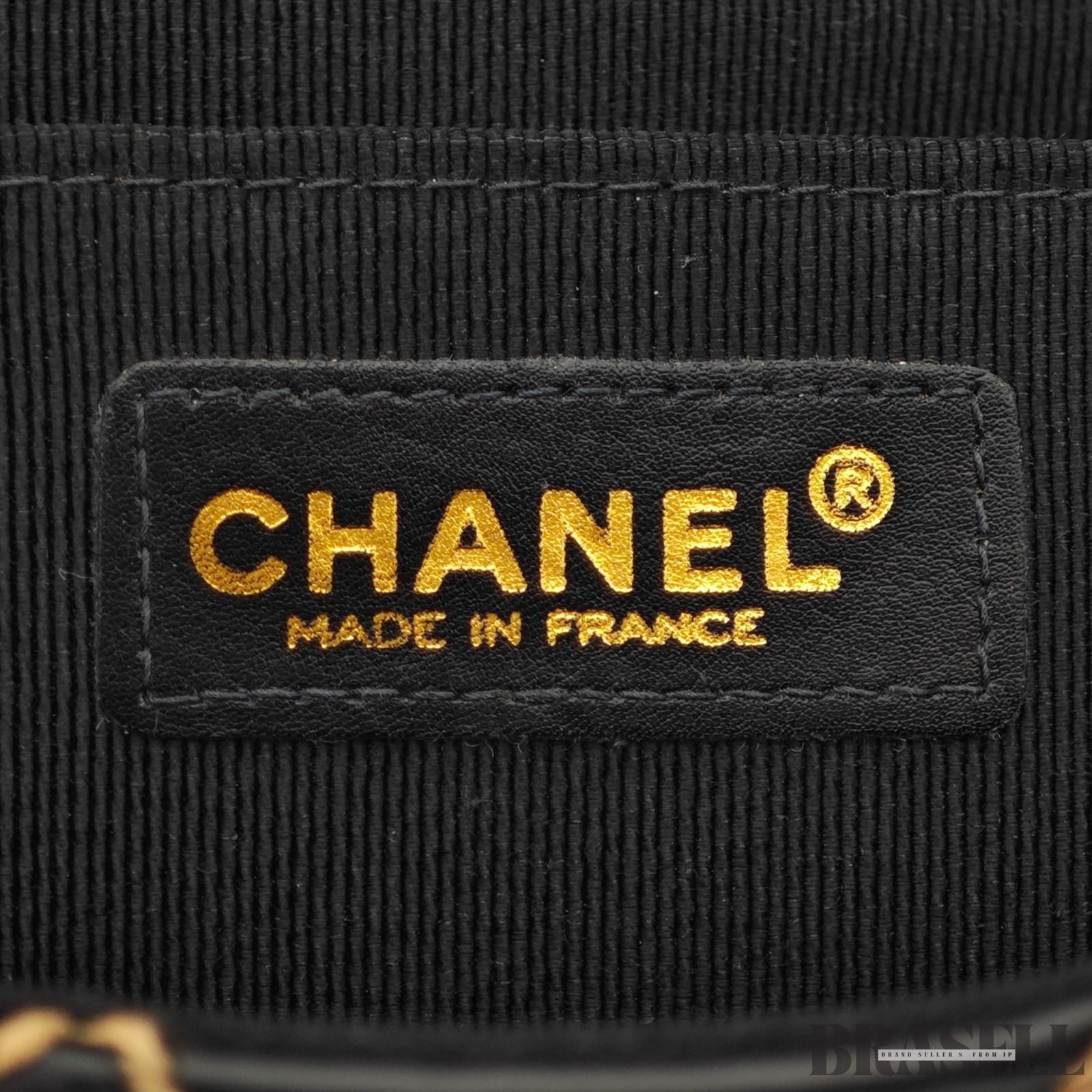 CHANEL Wild Stitch A14687 Leather Flap Shoulder Bag Black Women’s