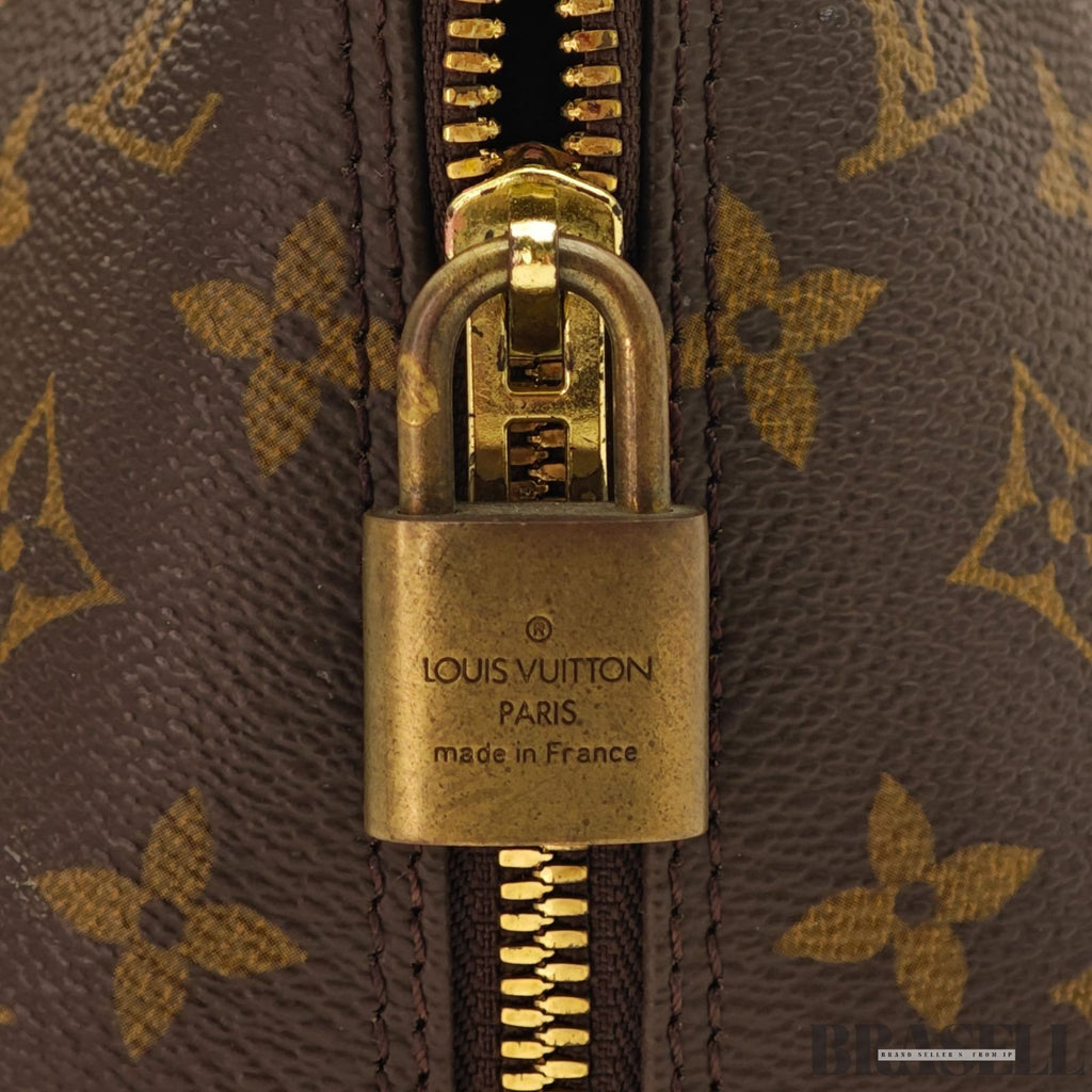 Louis Vuitton Alma PM Monogram M51130 Bag Handbag Brown Unisex With Padlock