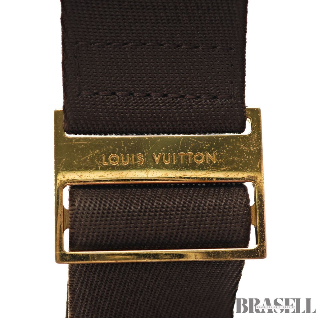 LOUIS VUITTON Geronimos N51994 Damier Ebene Sling Shoulder Waist Bag Unisex