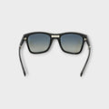 CHANEL Coco Mark Sunglasses Wellington Folding Smoke Gradient Black 53□22 140 60