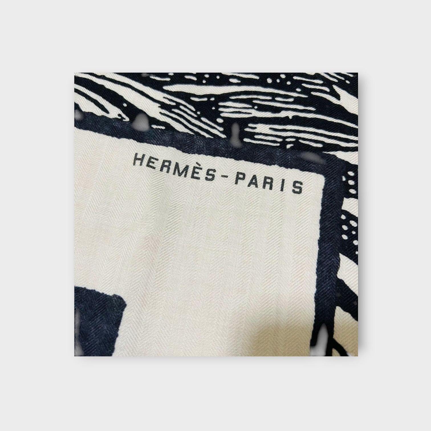 Hermès Carré Géant "Cavalier en Forme" Scarf 140 Cashmere Silk 【A】