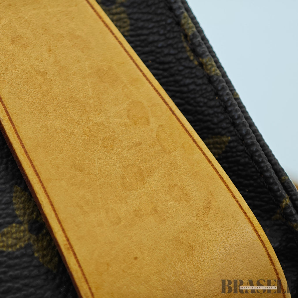 LOUIS VUITTON Cult Ciel MM M51253 Monogram Canvas Maroon Brown