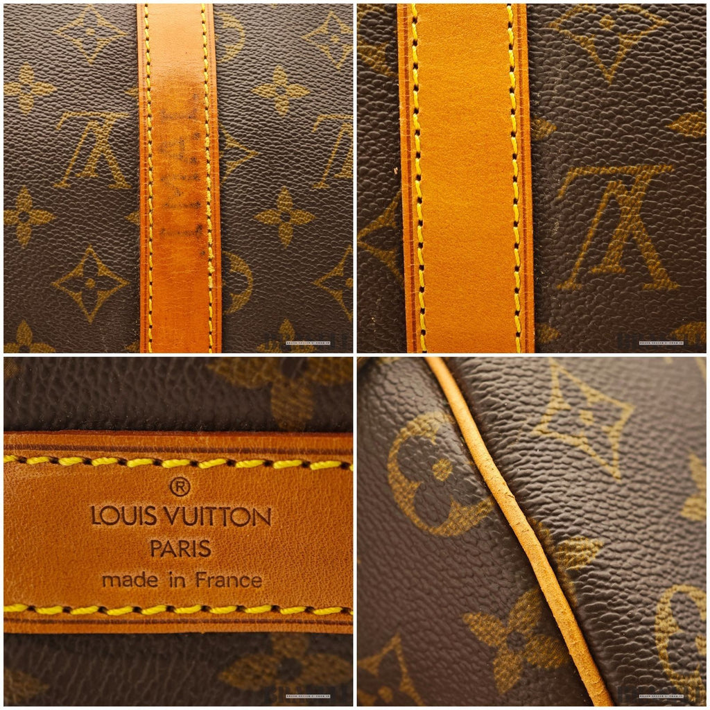 Louis Vuitton Keepall Bandoulière 50 M41416 Boston Bag Large Capacity Brown