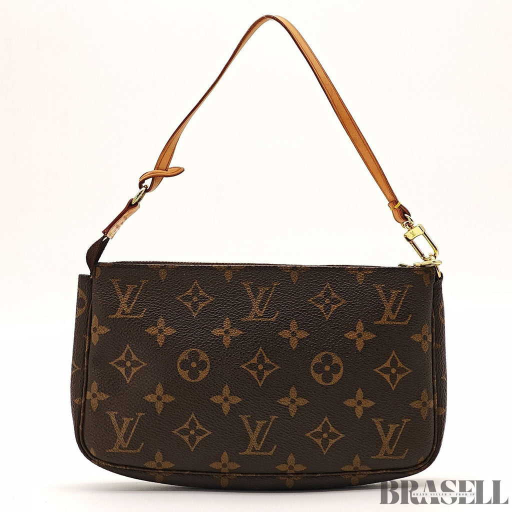 Louis Vuitton Accessoires M51980 Bag Handbag Small Monogram Canvas Brown