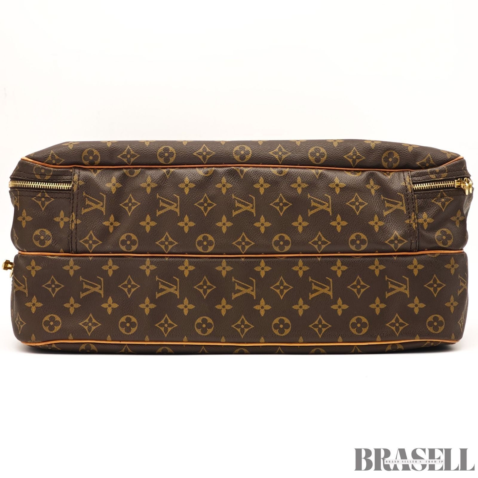 Louis Vuitton Monogram Alizé Trois Poches M41392 Handbag Boston Bag Brown