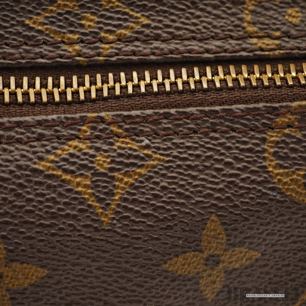 LOUIS VUITTON Monogram Papillon 26 M51366 Women Handbag Mini Boston Bag Brown