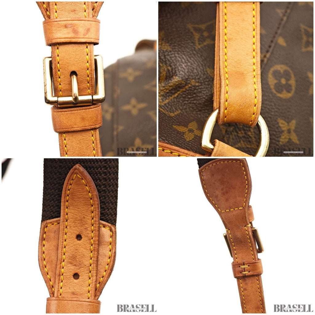 LOUIS VUITTON Montsouris M51135 Monogram Backpack Brown Women’s