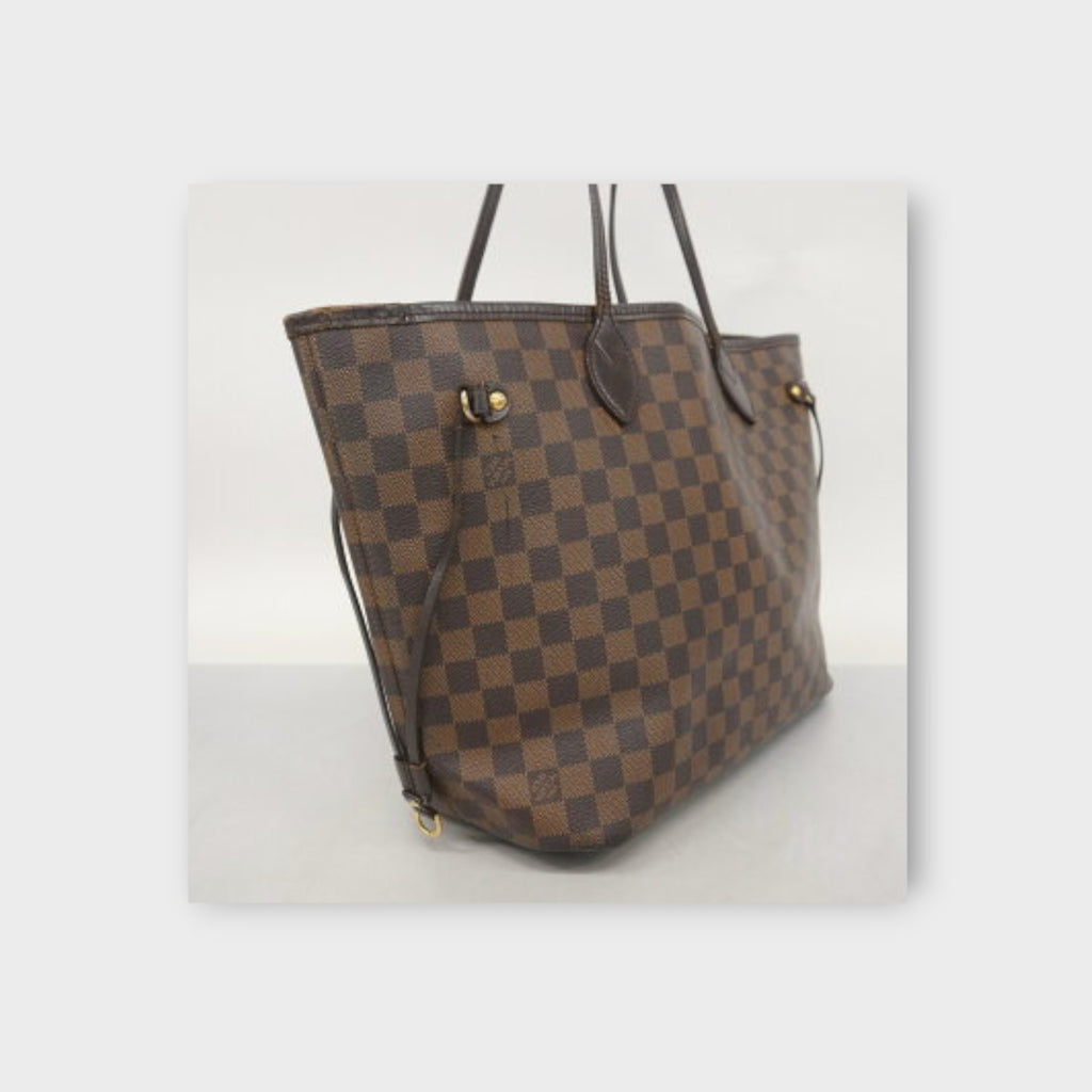 Louis Vuitton Tote Bag Damier Neverfull MM N40599 Ebene Ladies【B】