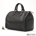 Louis Vuitton Speedy 30 Epi Leather Noir Handbag Mini Boston Bag M59022 France