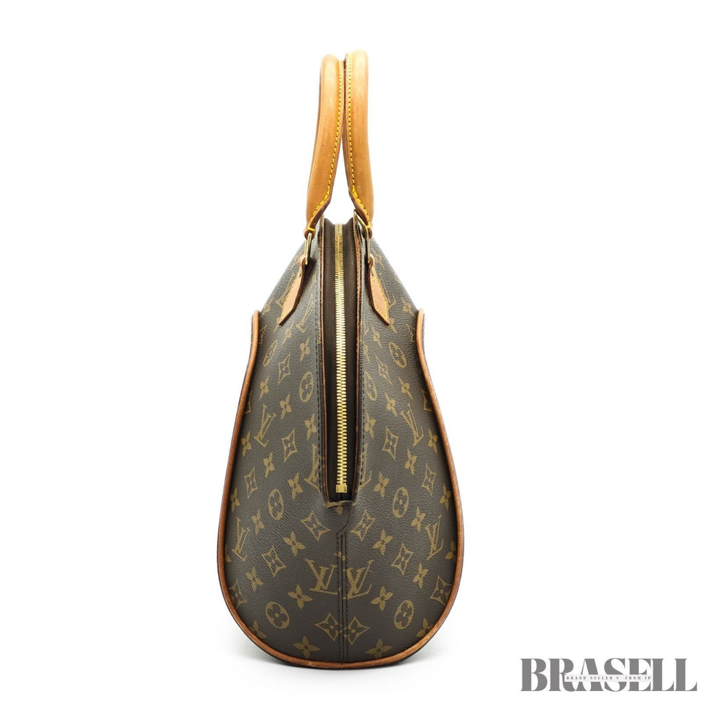 Louis Vuitton Ellipse PM M51127 Monogram Canvas Handbag Brown Woman
