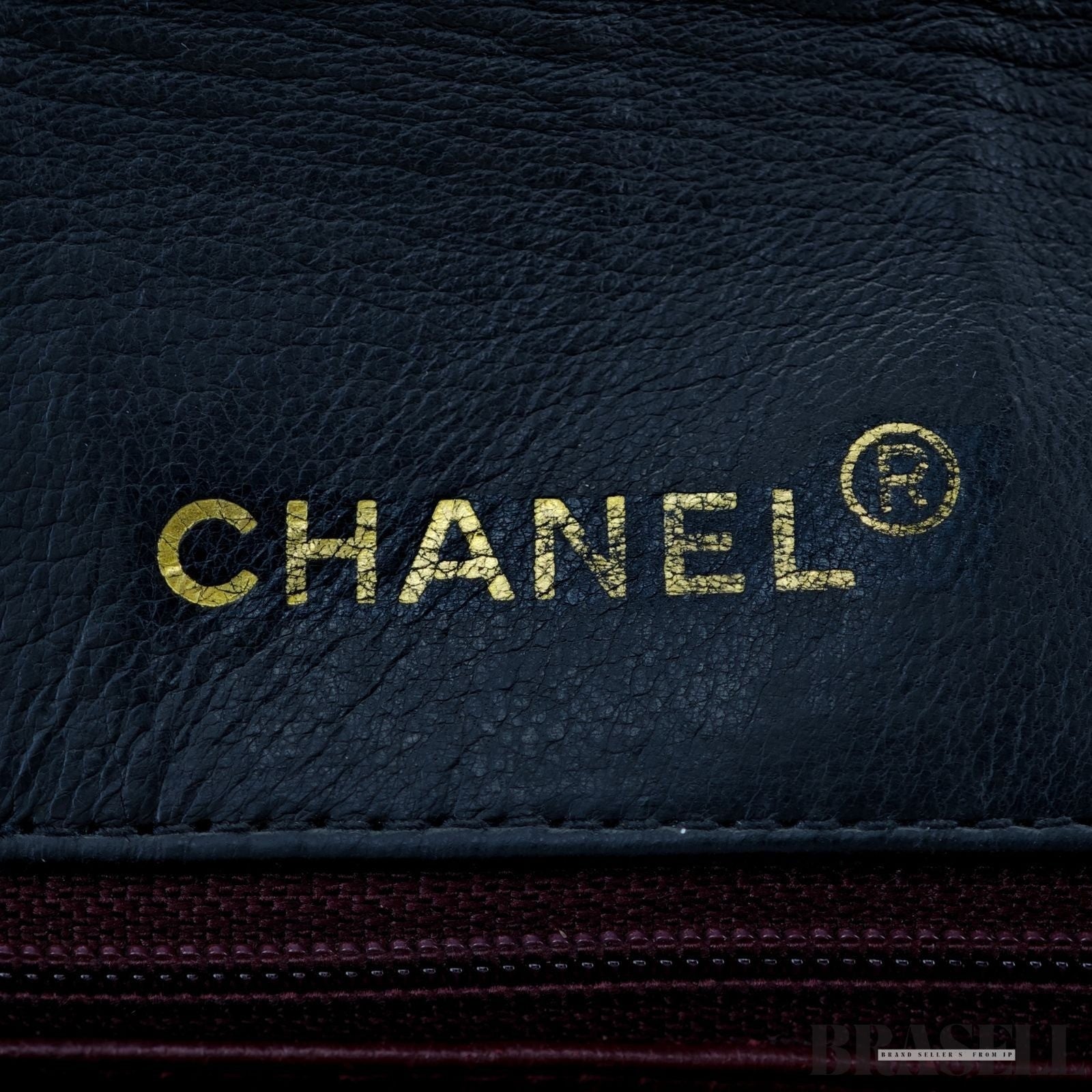 Chanel Matelassé Coco Mark Diana Shoulder Bag Flap Compact Black Leather Women