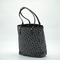 Dior Trotter Tote Bag Canvas and Leather Navy Color