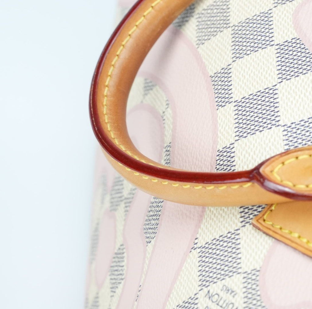 LOUIS VUITTON Damier Azur Speedy Bandouliere 30 N41052 Tahiti Collection Summer