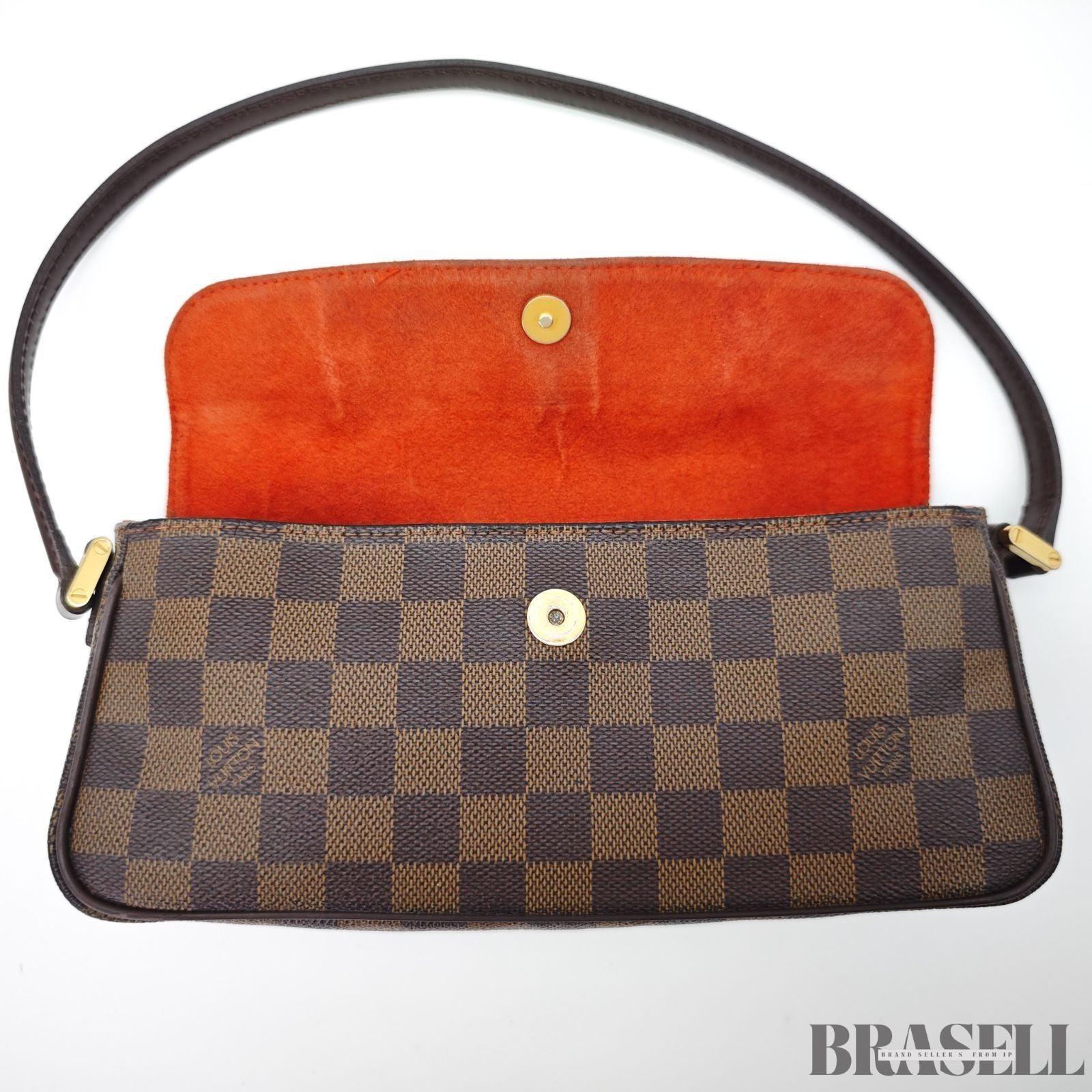 Louis Vuitton Damier Recoleta Handbag One Shoulder Bag Brown Women N51299
