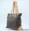 LOUIS VUITTON Cabas Maison M51151 Monogram Large Tote Bag Brown Leather Women’s