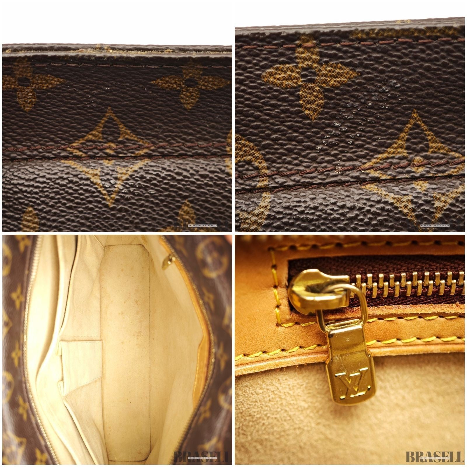 Louis Vuitton Luco M51155 Bag Tote Bag Commuter Monogram Canvas Large Brown