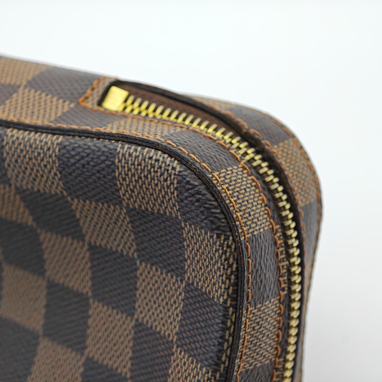 LOUIS VUITTON Damier Geronimos N51994 Shoulder/Body Bag Brown Men Women