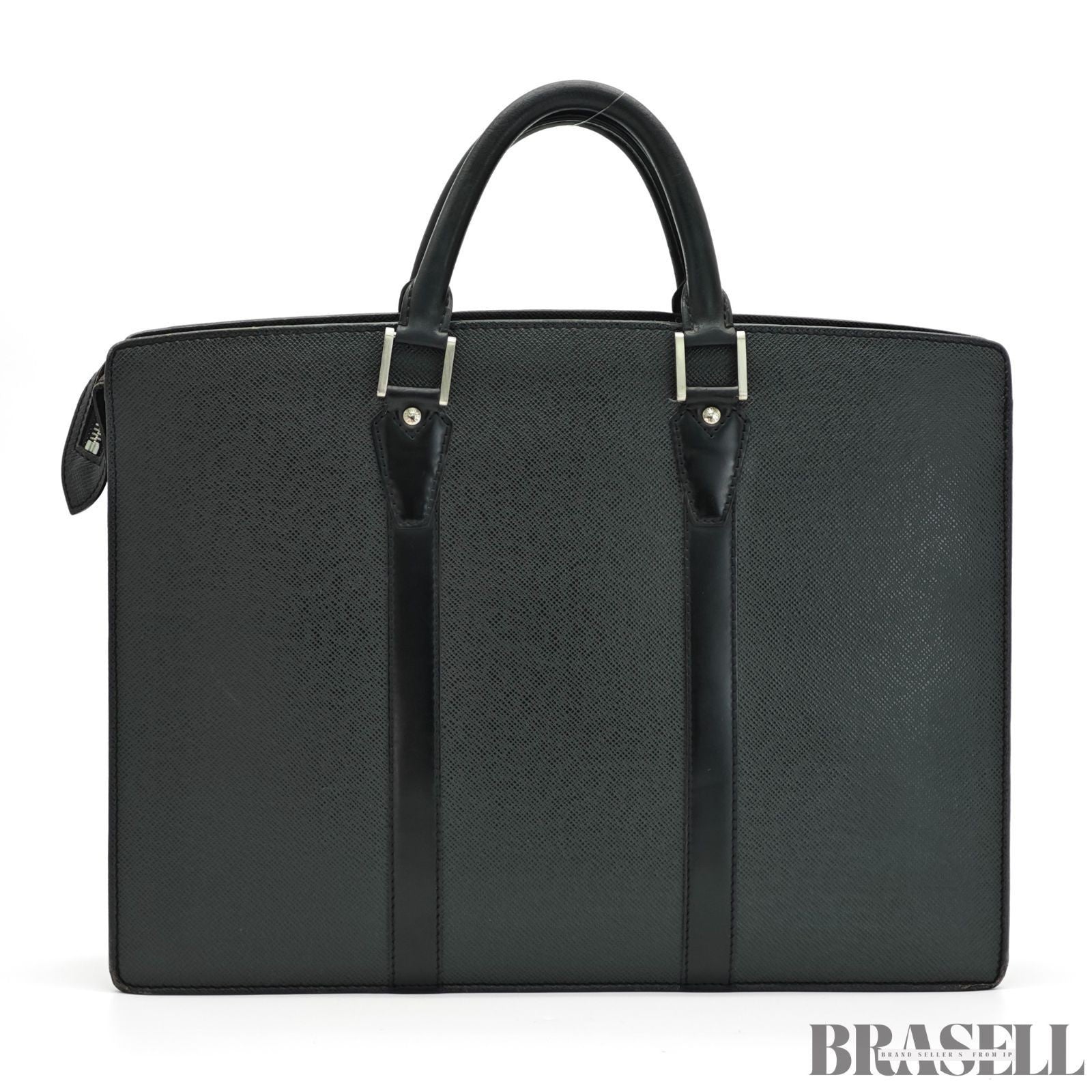 LOUIS VUITTON Taiga Porte-Documents Rosan M30052 Black Briefcase Men and Women