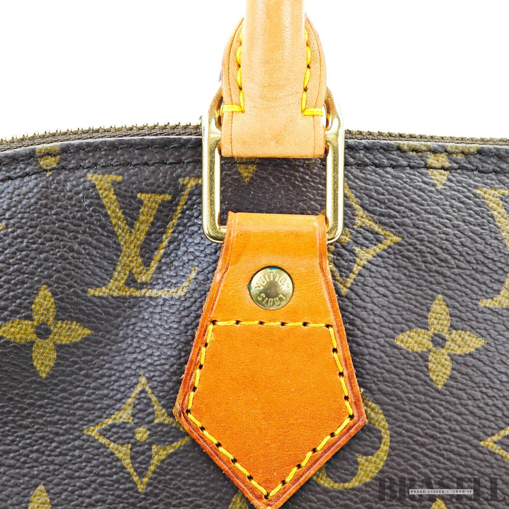 LOUIS VUITTON Alma PM Handbag M51130 Monogram Canvas Brown