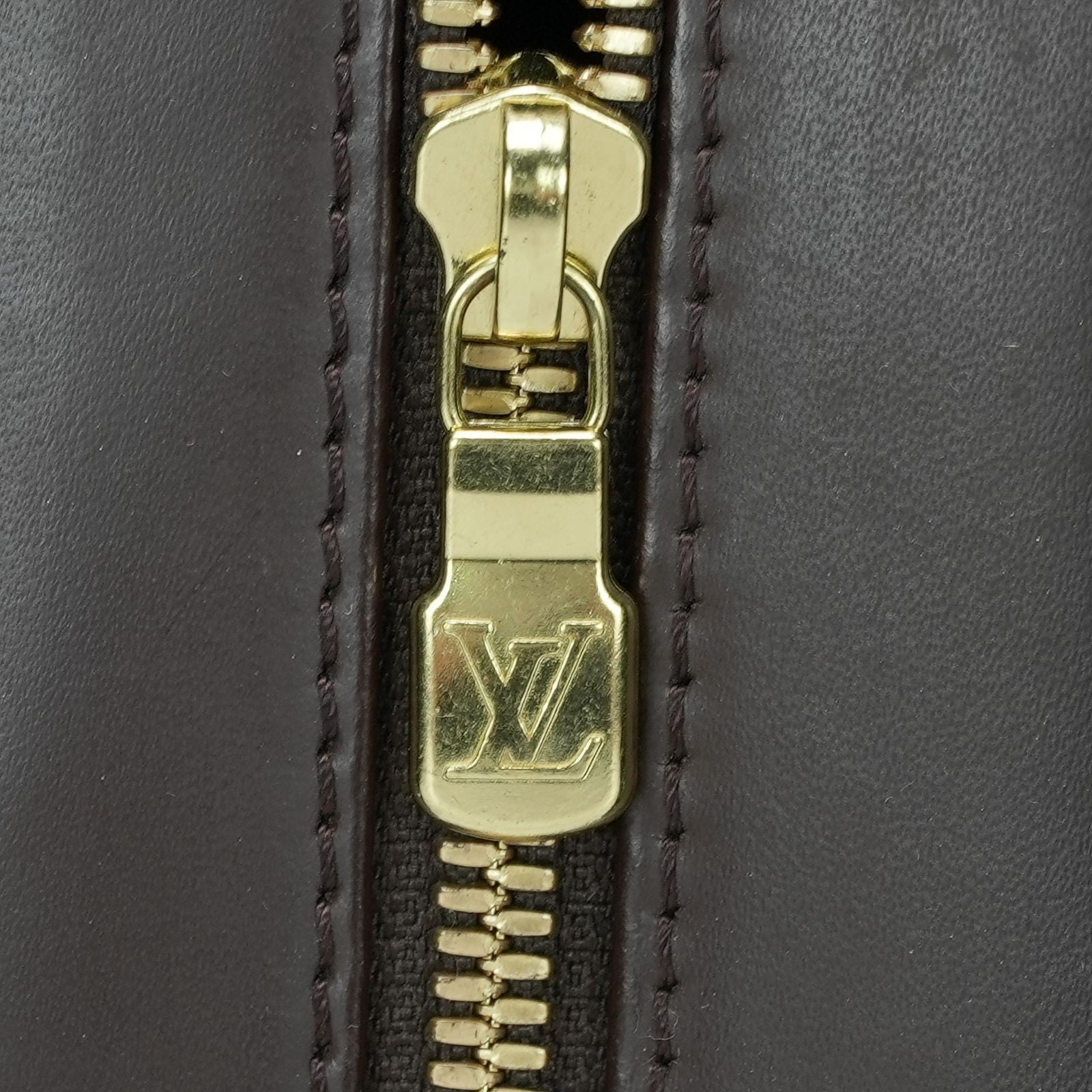 LOUIS VUITTON Damier Saria Horizontal N51282 Handbag Brown Shoulder Bag