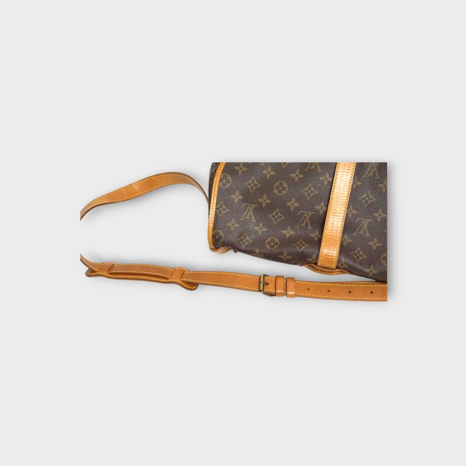 Louis Vuitton M42254 Saumur 35 Shoulder Bag Crossbody Brown 【B】