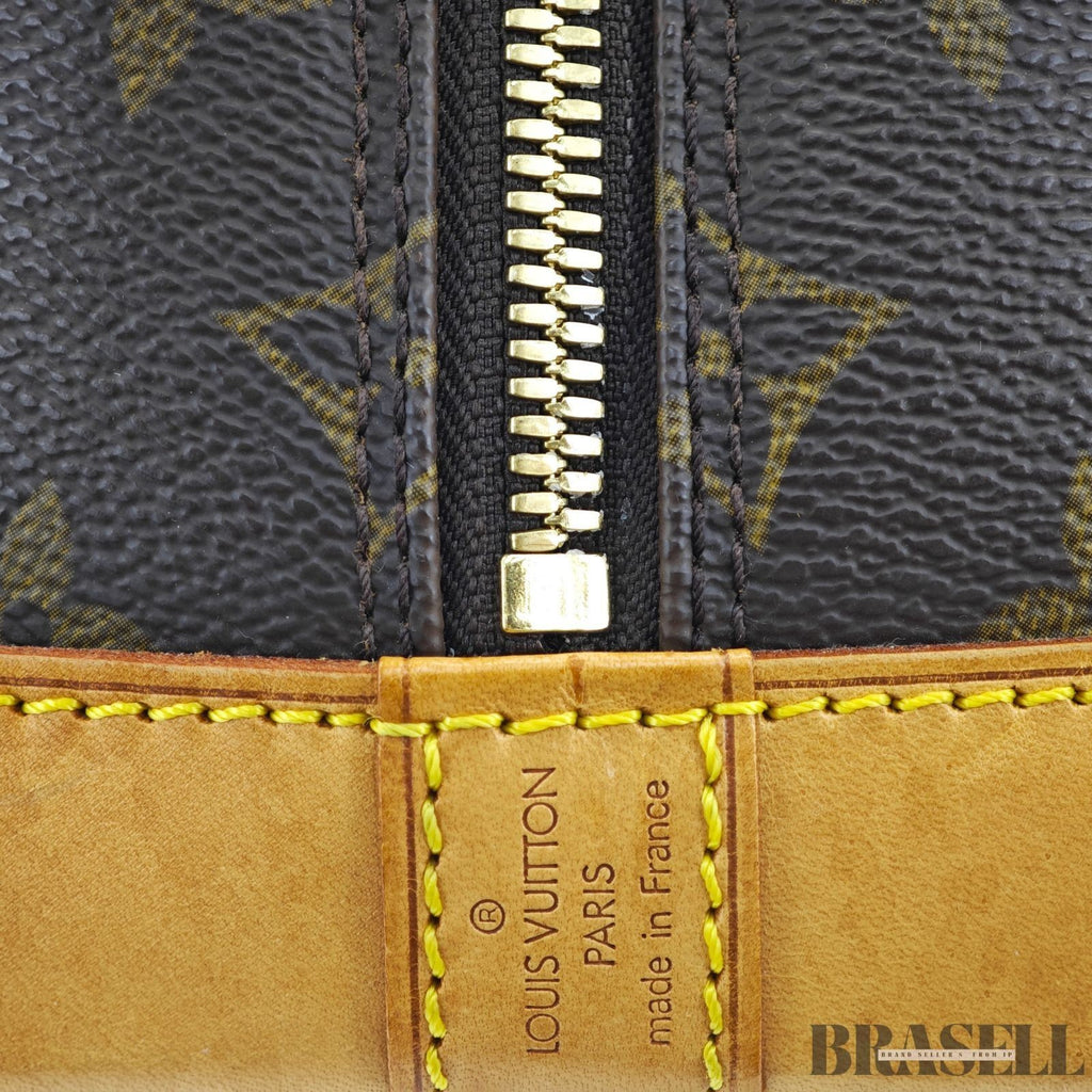 LOUIS VUITTON Alma PM M51130 Monogram Brown Handbag Women’s Padlock & Key