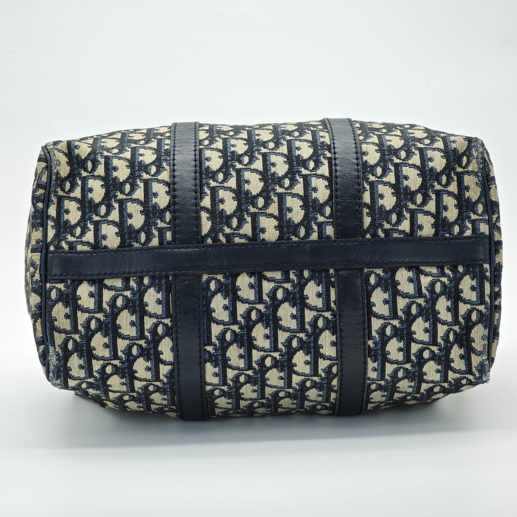 Dior Trotter Boston Bag Canvas Navy Color Women’s Bag