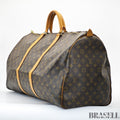 LOUIS VUITTON Keepall 60cm M41422 Boston Bag Large Capacity Marron Gold Hardware