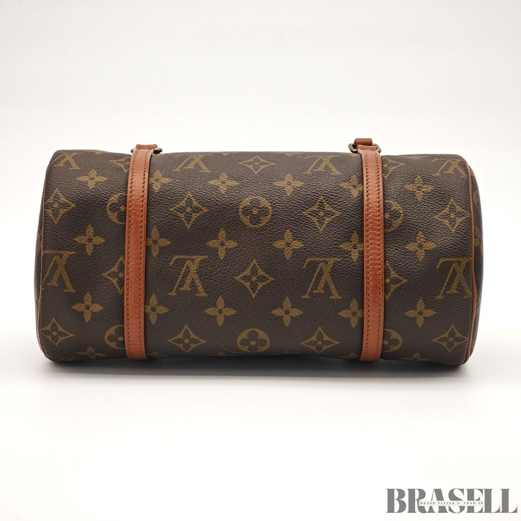 LOUIS VUITTON Monogram Papillon 26 M51366 Women Handbag Mini Boston Bag Brown