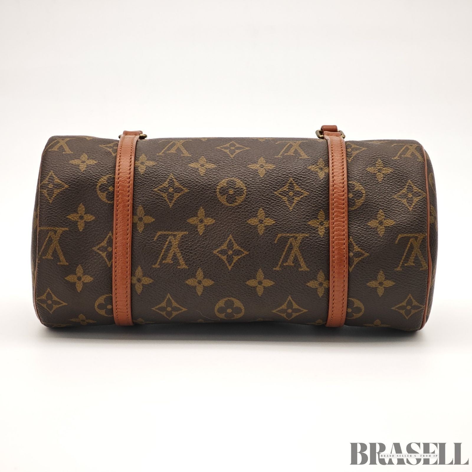 LOUIS VUITTON Monogram Papillon 26 M51366 Women Handbag Mini Boston Bag Brown