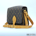 LOUIS VUITTON Cult Ciel MM M51253 Monogram Canvas Maroon Brown
