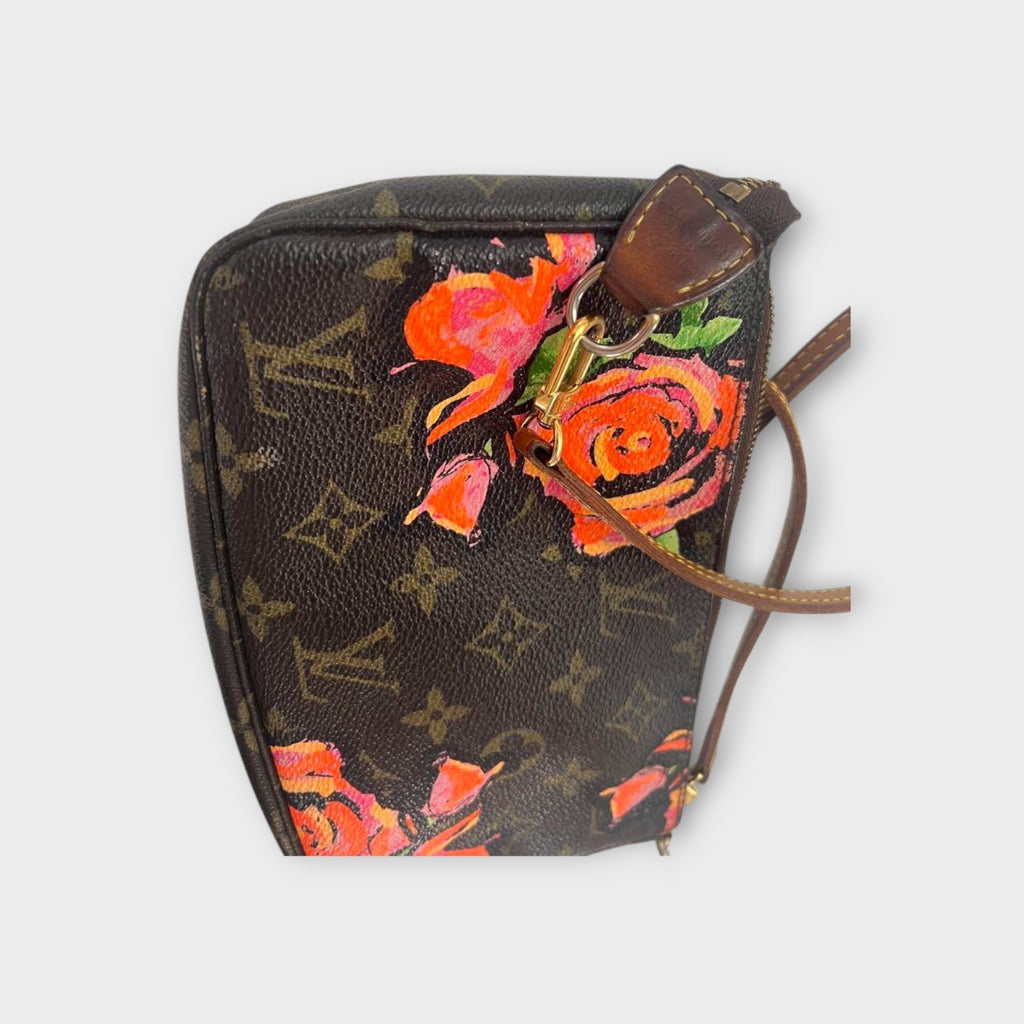 Louis Vuitton Accessoires Monogram Rose Dark Brown