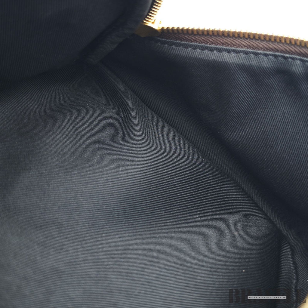 LOUIS VUITTON Monogram Bum Bag Canvas M43644 Brown Crossbody Bag Auth