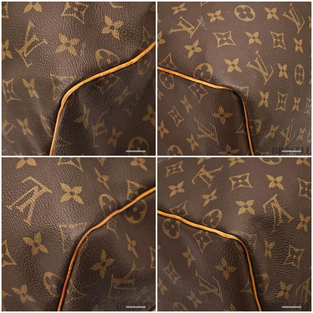 Louis Vuitton Keepall Bandoulière 55 M41414 Boston Bag Large Travel Brown Unisex