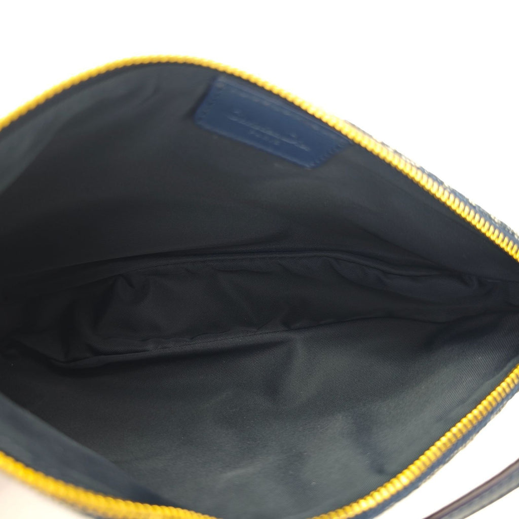 Dior Trotter Saddle Bag Handbag Mini Navy Women’s