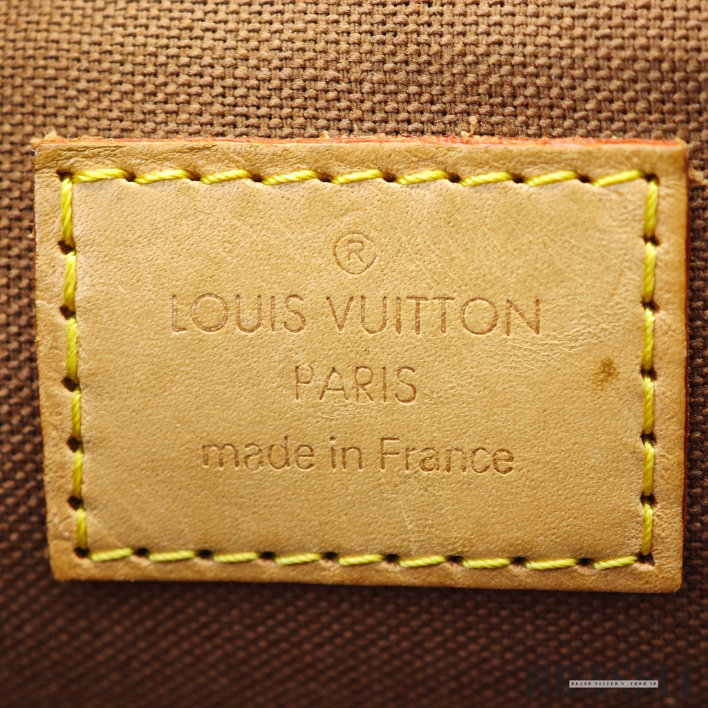 LOUIS VUITTON Popincourt Au Tote Bag Monogram M40007 Canvas Brown