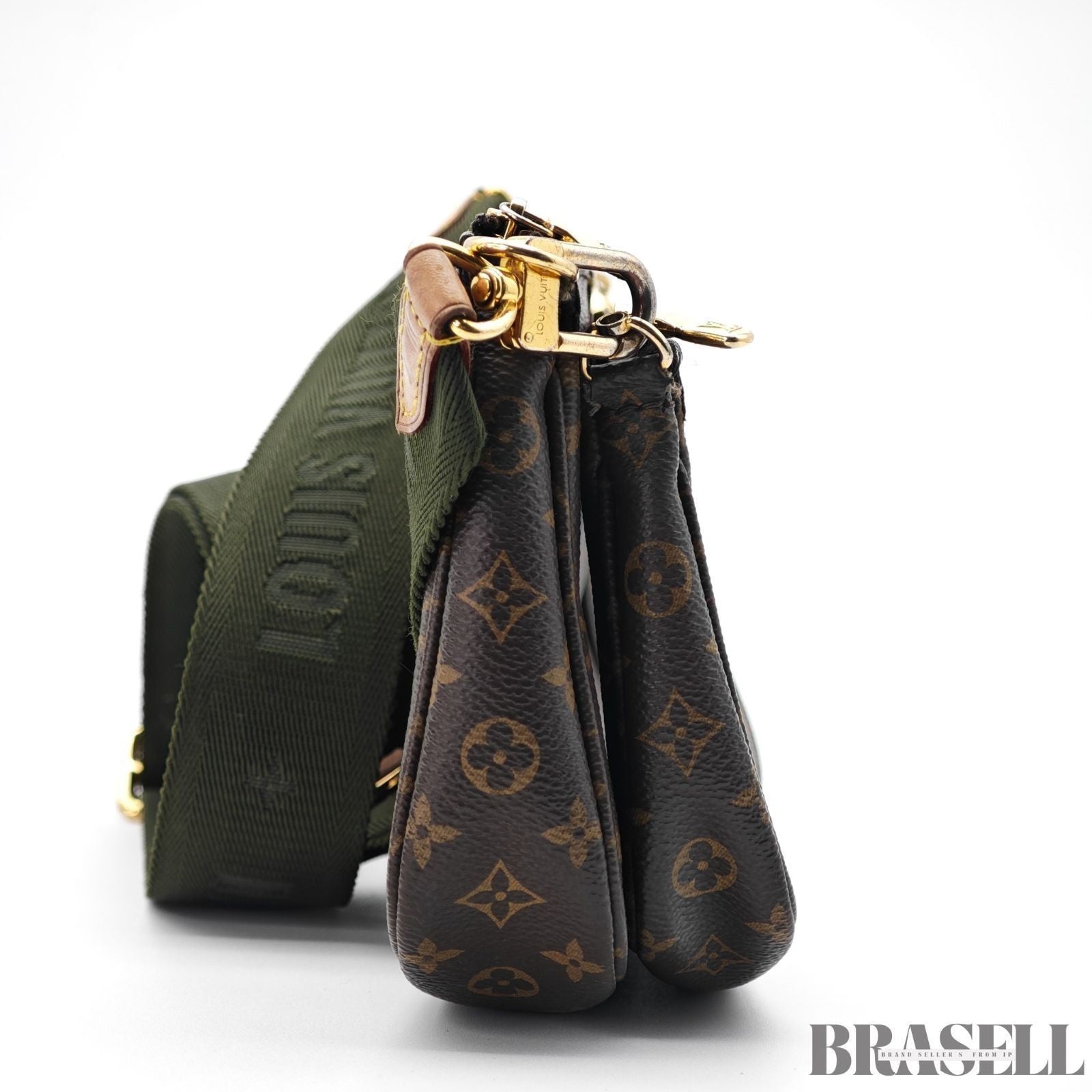 Louis Vuitton Multi Pochette Accessoires M44813 Shoulder Bag Brown w/Coin Case