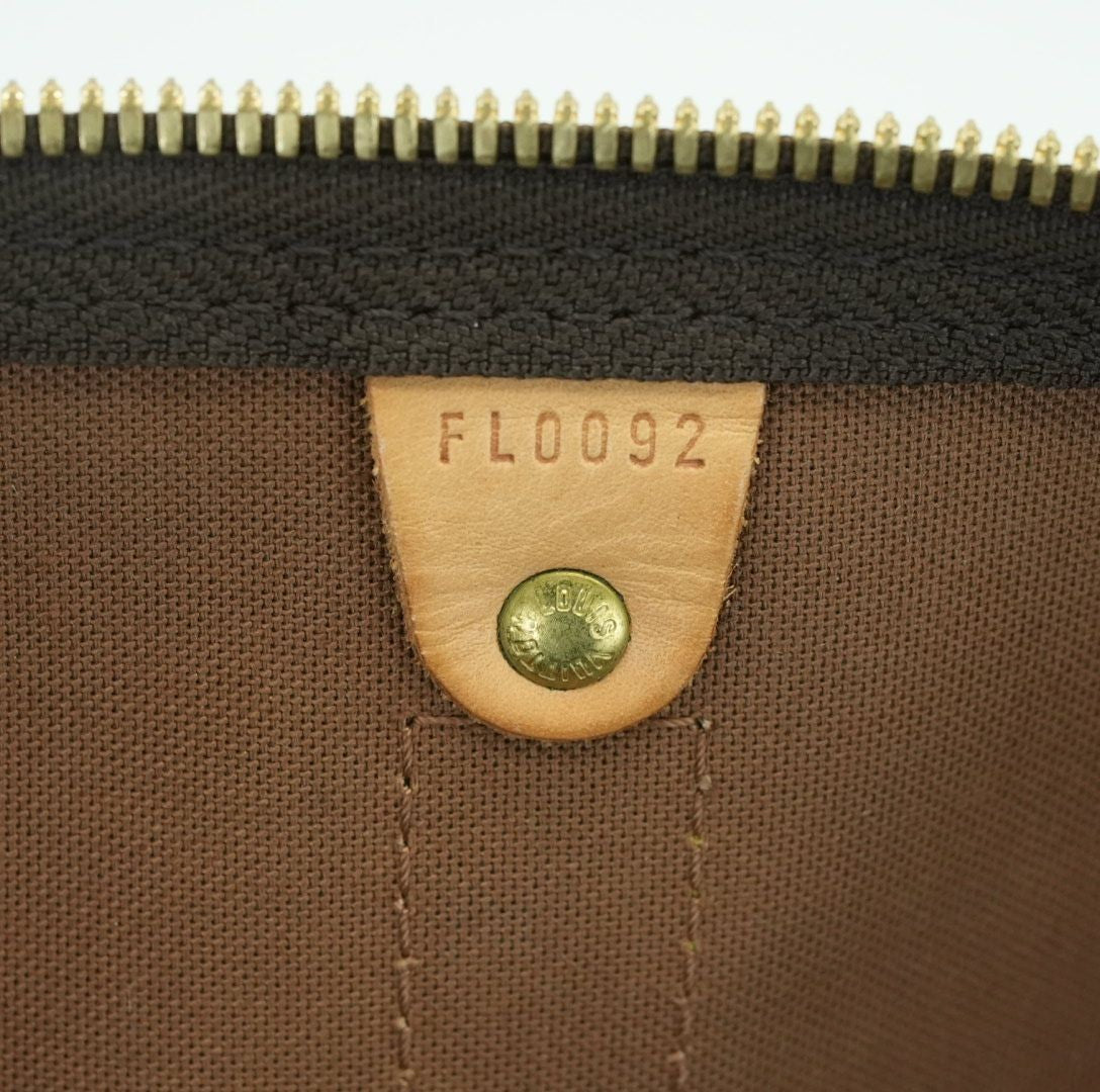 LOUIS VUITTON Keepall 60 M41422 Boston Bag Travel Large Capacity Brown