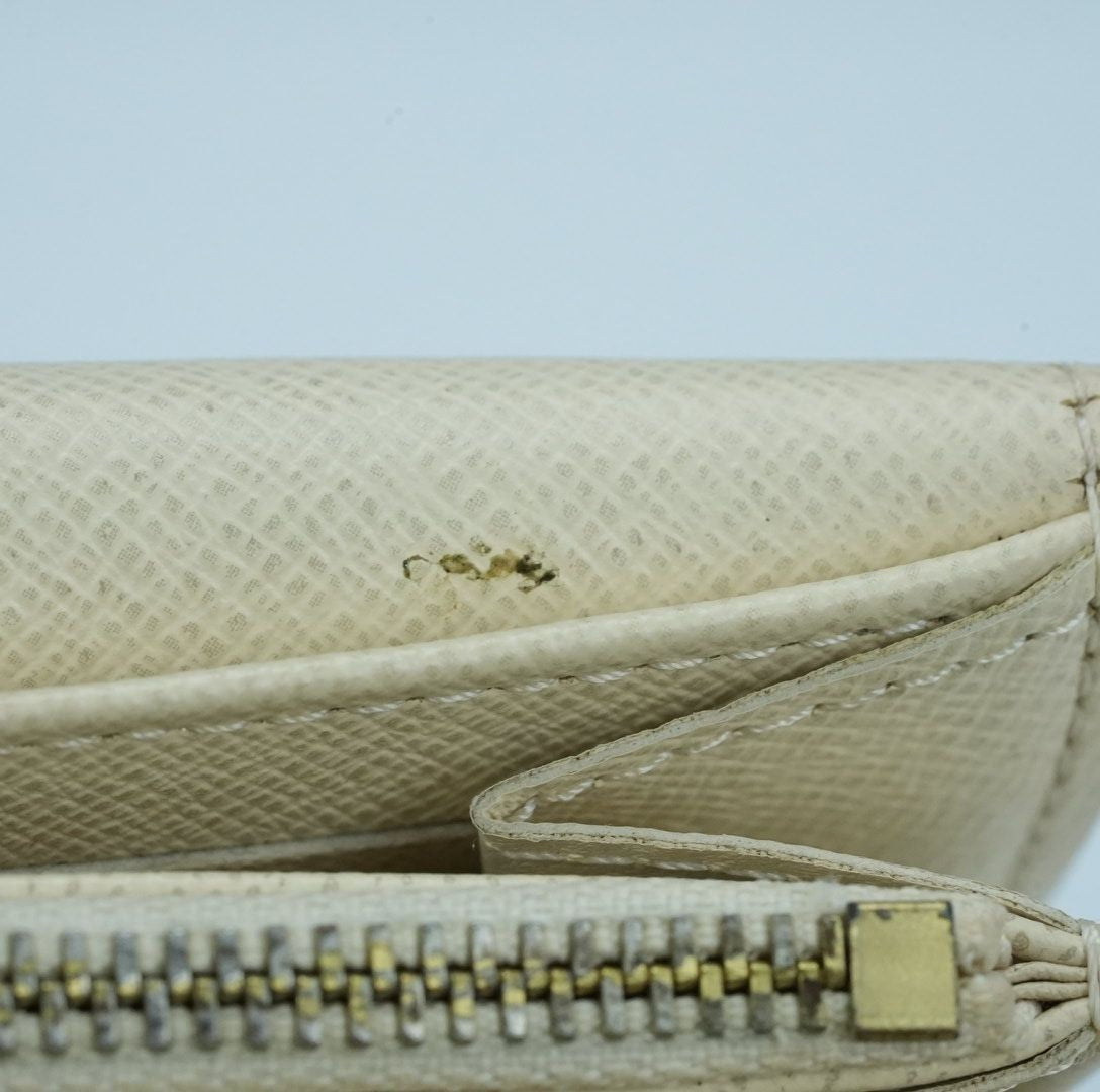 LOUIS VUITTON Damier Azur Portefeuille Sarah N61735 Long Wallet Men and Women