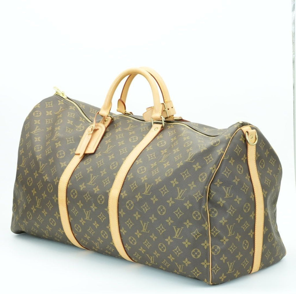 LOUIS VUITTON Keepall 60 M41422 Boston Bag Travel Large Capacity Brown