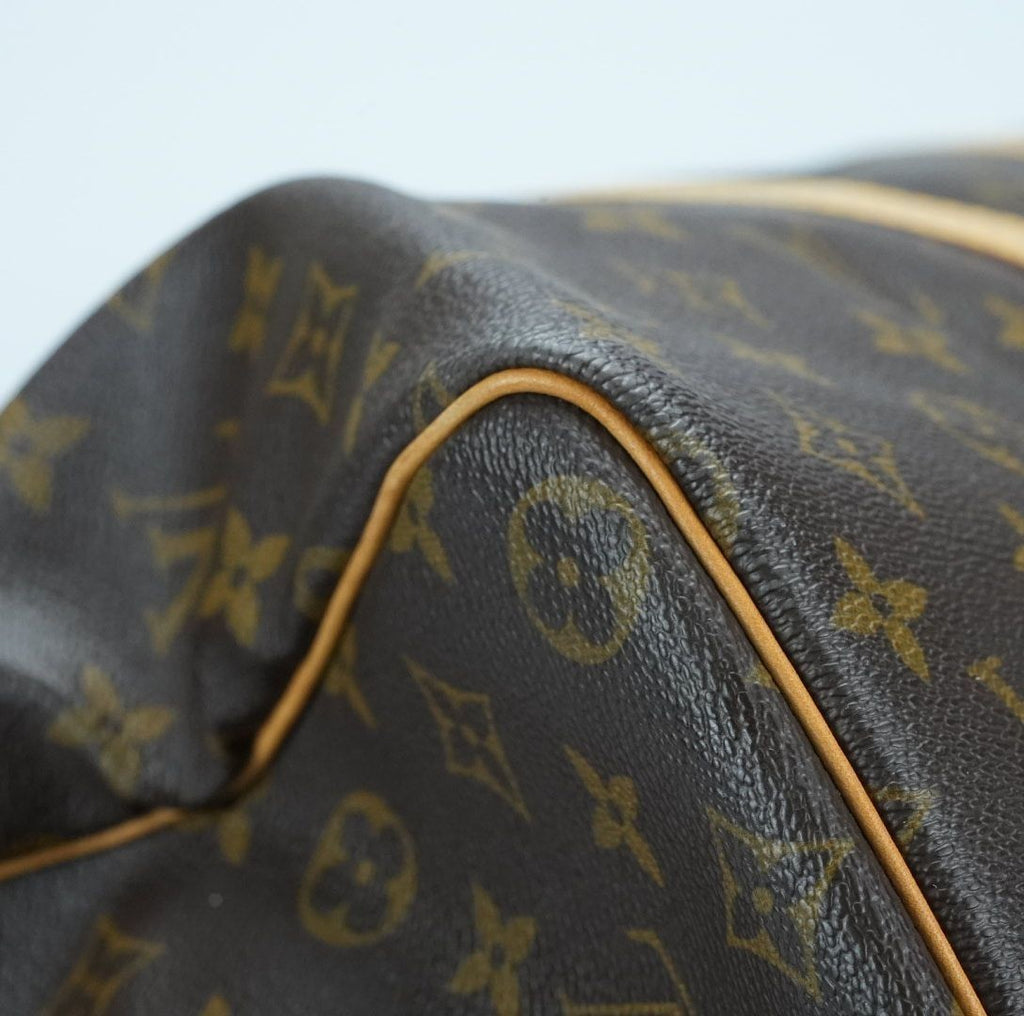 LOUIS VUITTON Keepall 45 M41428 Boston Bag Travel Bag Brown Large Capacity