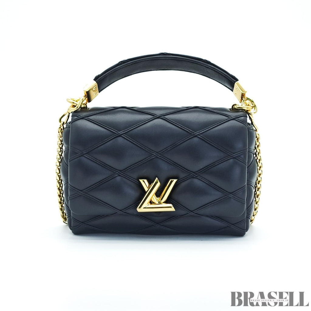 Louis Vuitton Maltage Pattern GO-14 PM M12004 2Way Handbag Chain Black