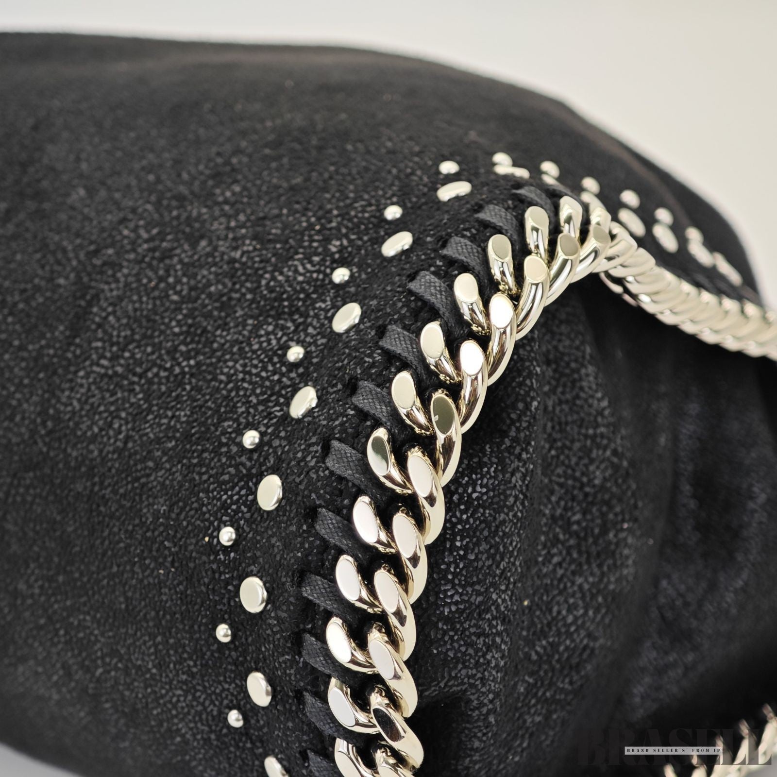 Stella McCartney Shoulder Bag/Handbag 2-Way Studs Black Women's