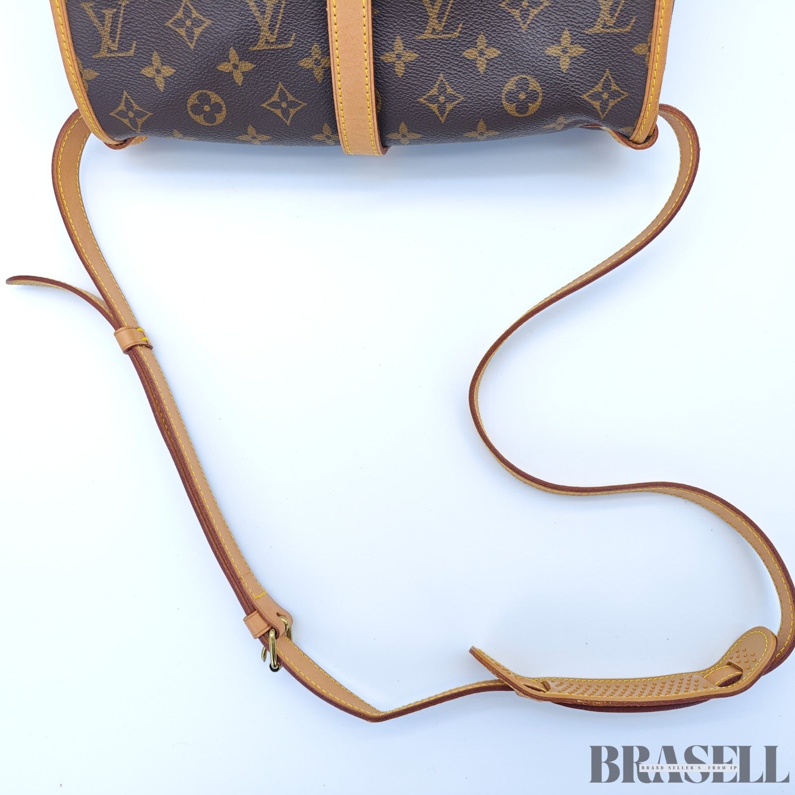 LOUIS VUITTON Saumur 30 Shoulder Bag M42256 Monogram Canvas Brown