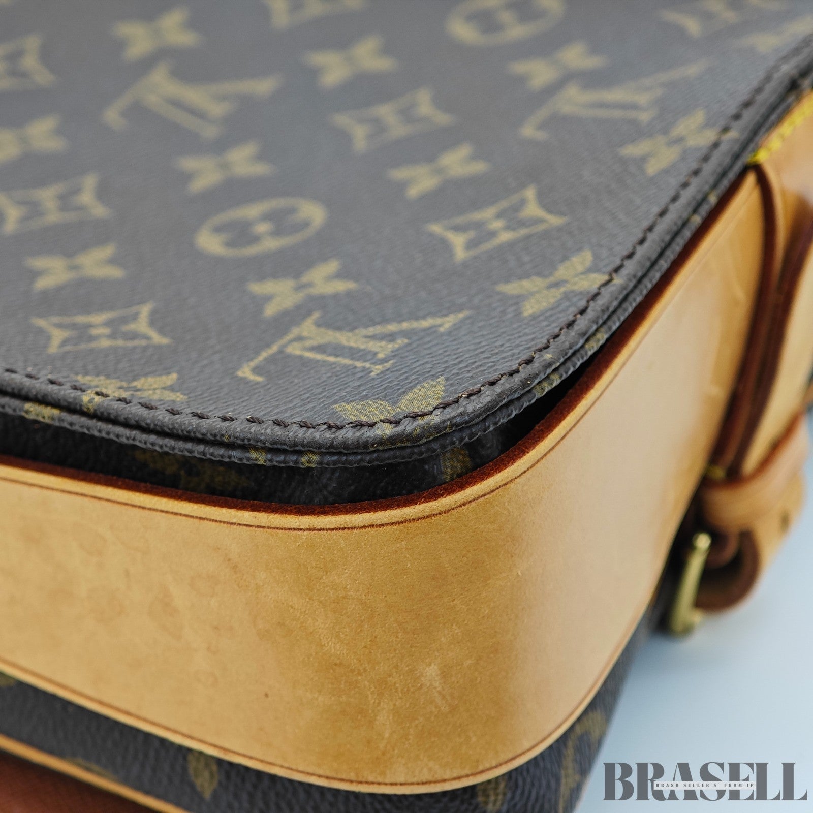 LOUIS VUITTON Cult Ciel MM M51253 Monogram Canvas Maroon Brown